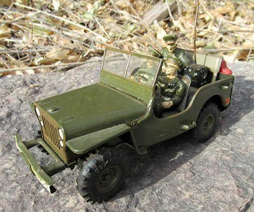 Lot 951: ARNOLD US-ARMY JEEP 2500 - MADE IN US-ZONE GERMANY