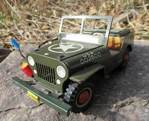 Lot 952: ARNOLD US-ARMY JEEP 2600 - MADE IN US-ZONE GERMANY