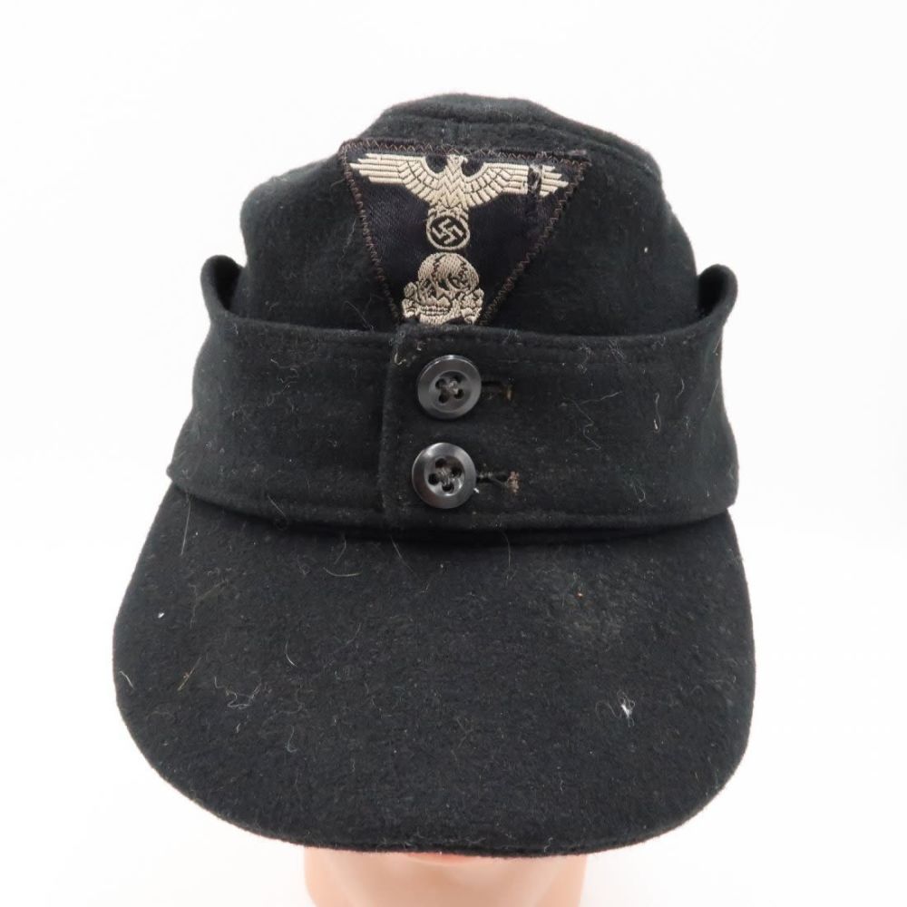 Lot 910: Waffen SS M43 Panzer Field Cap