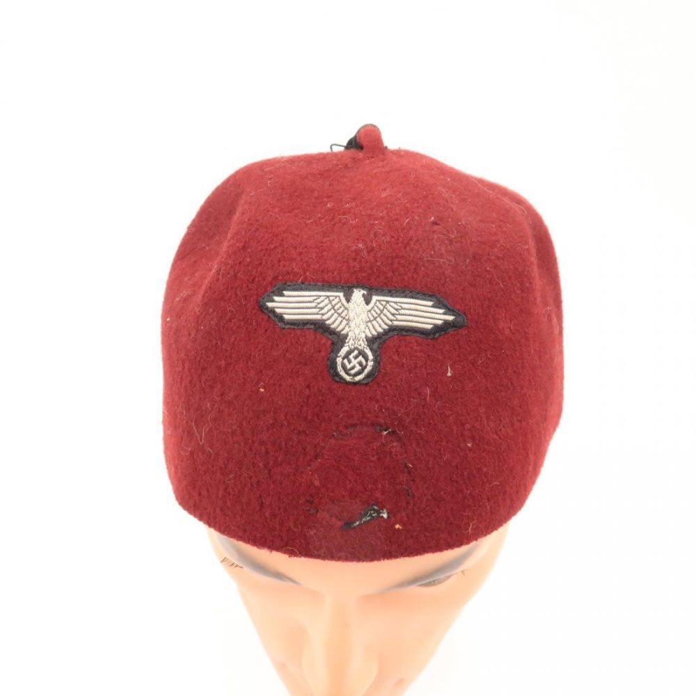 Lot 911: German WWII Waffen SS Fez