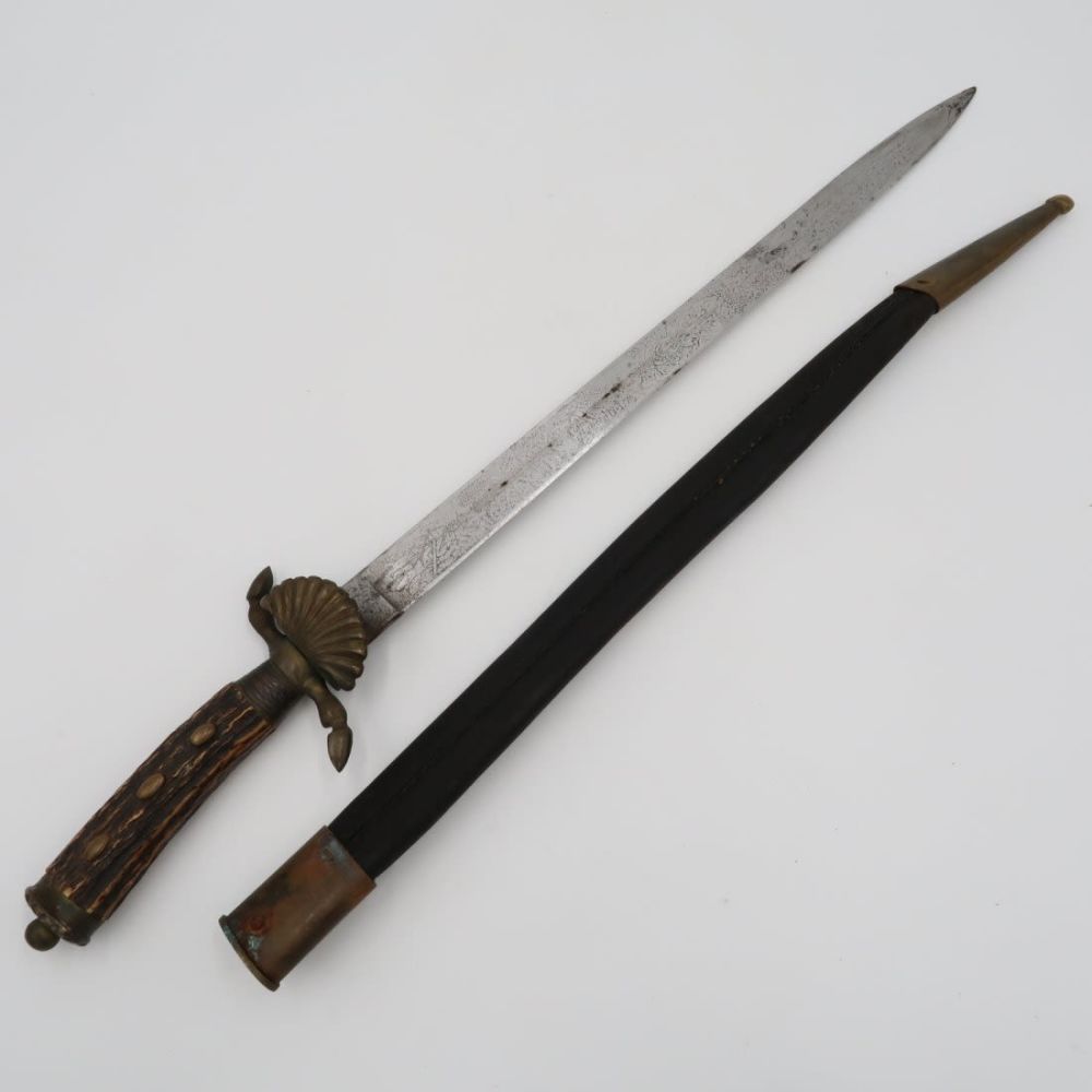 Lot 915: GERMAN HUNTING ASSOCIATION DAGGER SWORD