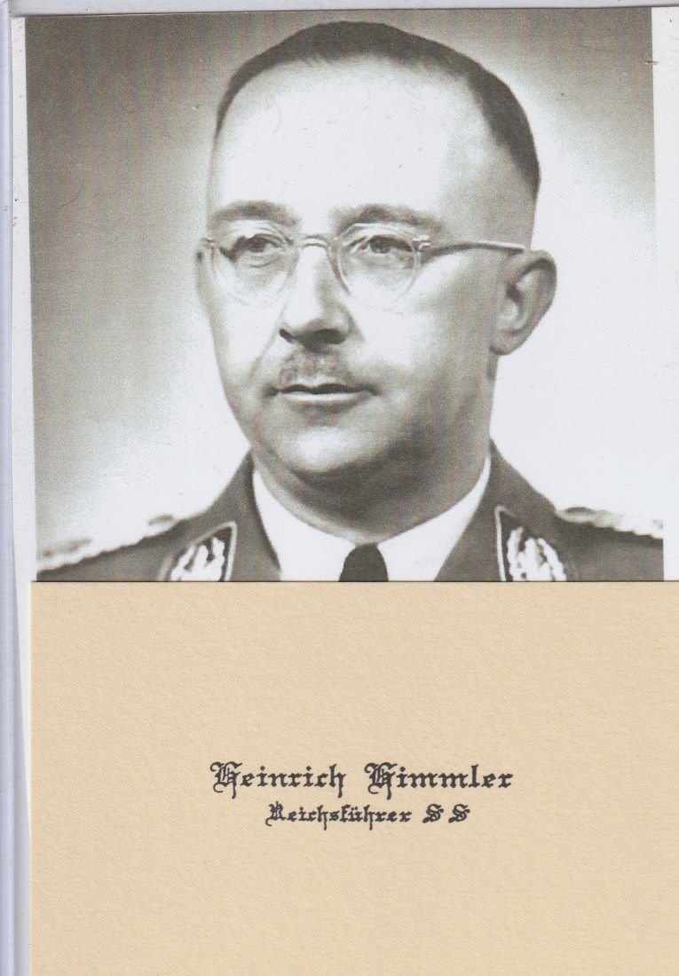 Lot 1022: HEINRICH HIMMLER CALLING CARD