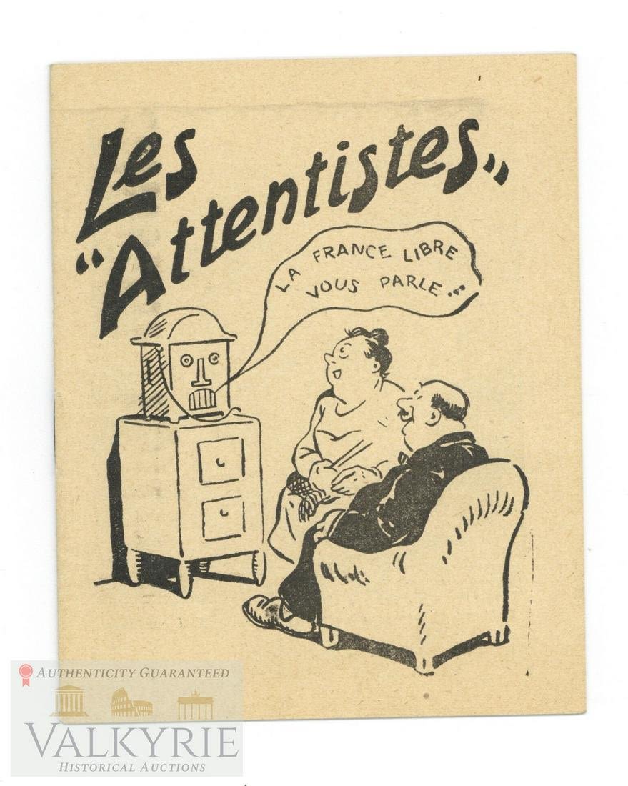 Lot 267: French Anti-Semitic Propaganda Cartoon Type Booklet