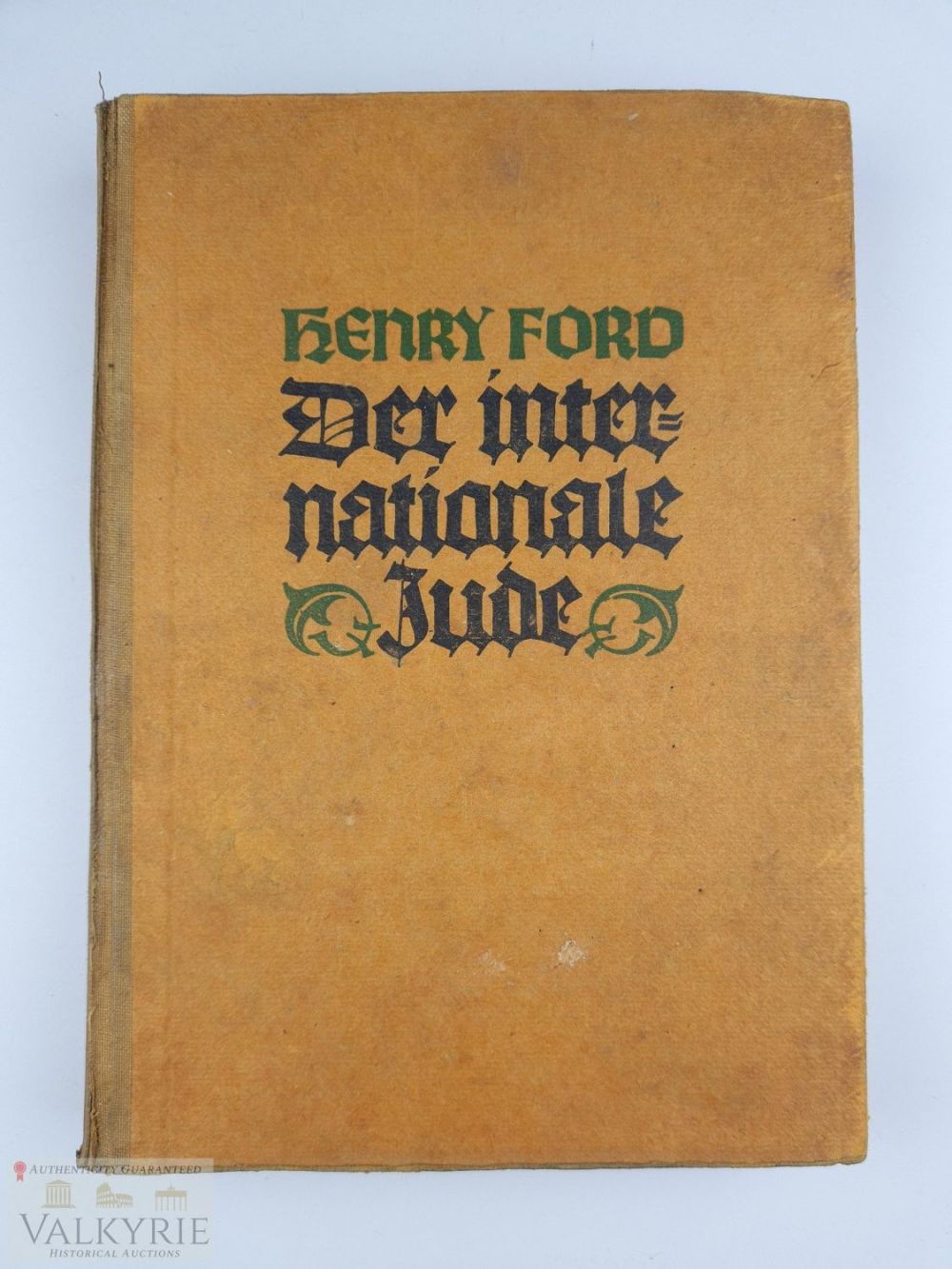 Lot 276: Anti-Semitic Book by Henry Ford "The International Jew"