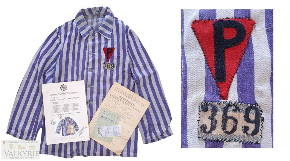 Lot 360: Outstanding and Named Set of a Polish Inmate Who Survived 3 Concentration Camps, Including Auschwitz