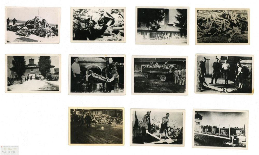 Lot 372: 11 Very Graphic Photos of Liberated Nazi Camps 1945