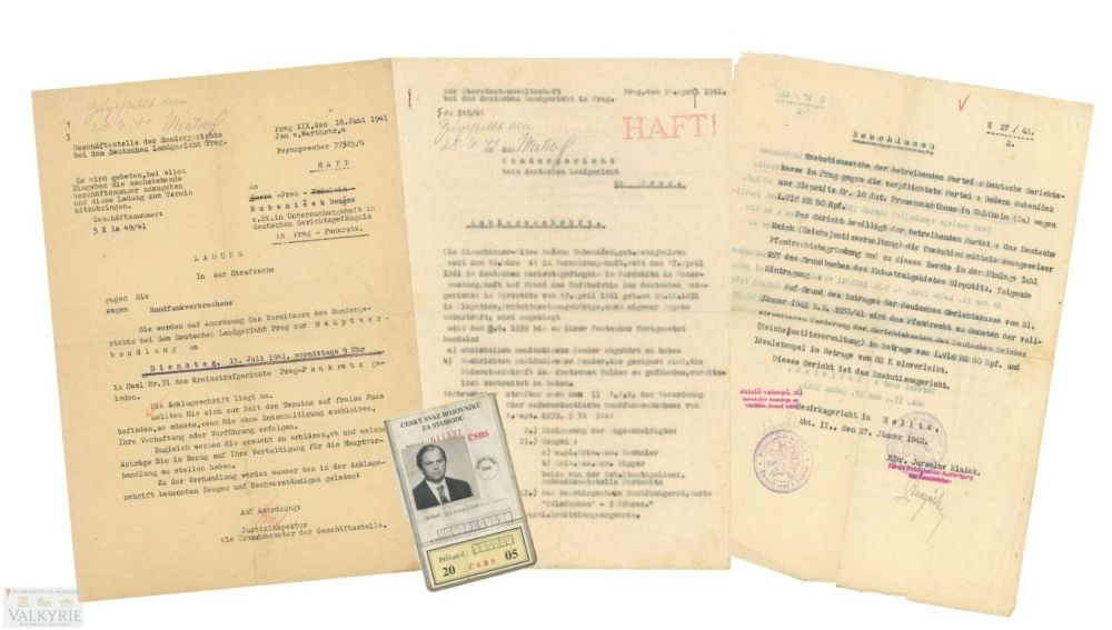 Lot 465: Huge Set of Documents of Czech Prisoner During III Reich Period