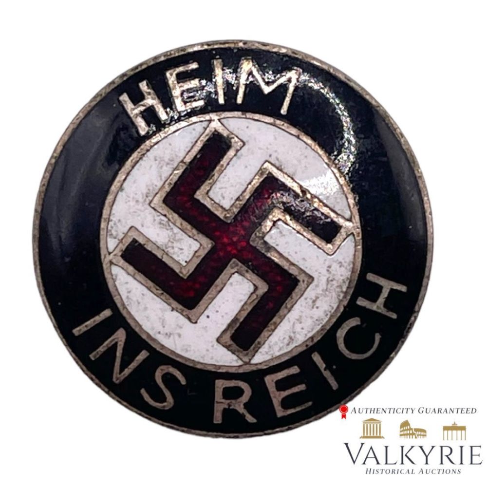 Lot 338: A Third Reich Period NSDAP Austrian Anschluss Supporters Badge