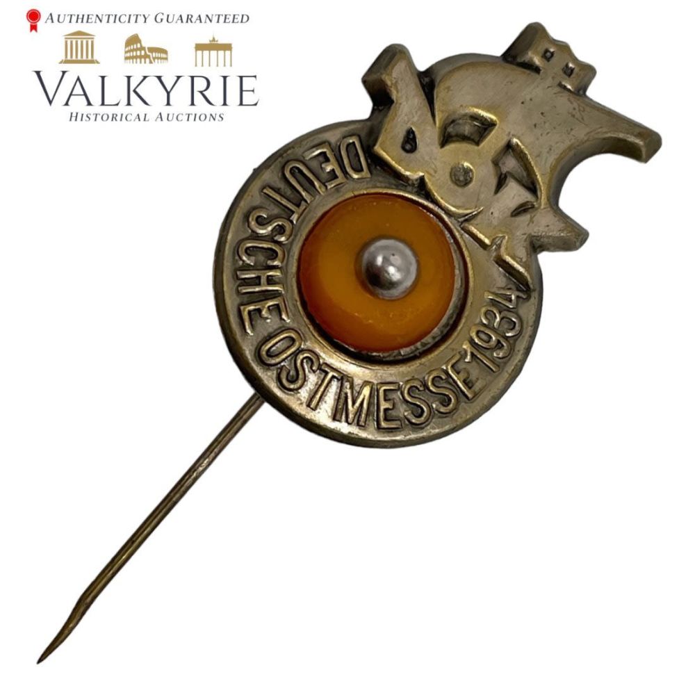 Lot 359: German Stickpin "Deutsche Ostmesse DOK 1934"