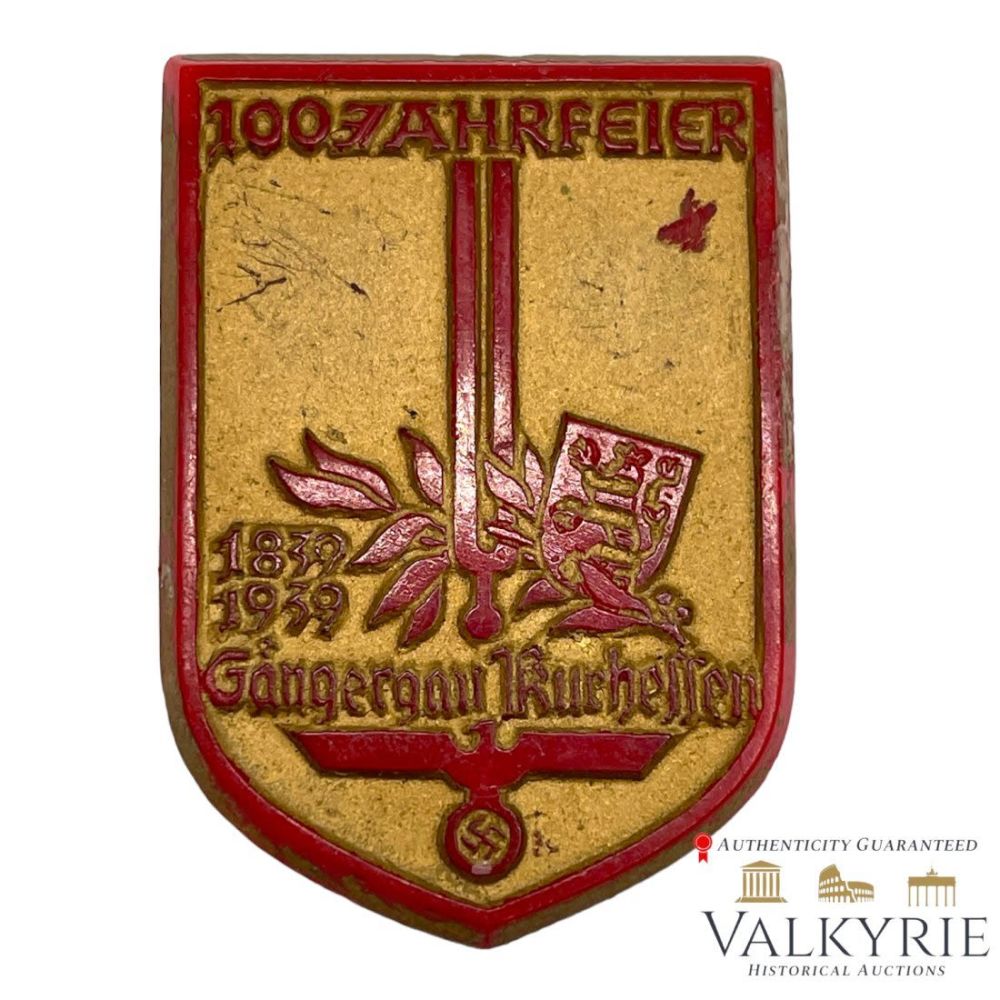 Lot 376: 100 Jahrfeier SÃ¤ngergau Kurhessen 1839-1939