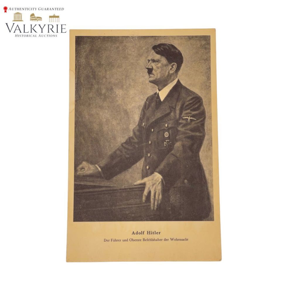 Lot 514: Adolf Hitler Photocard
