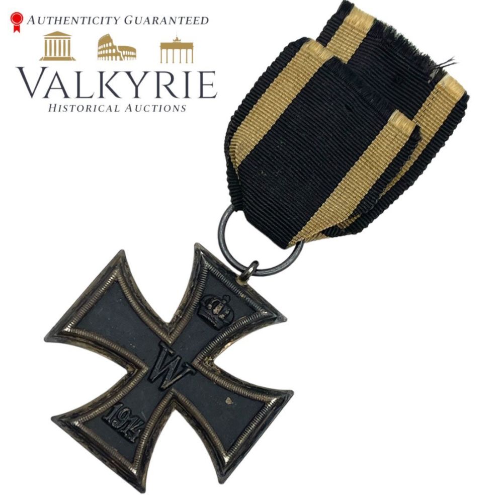 Lot 523: German WWI Iron Cross 2nd Class EK2