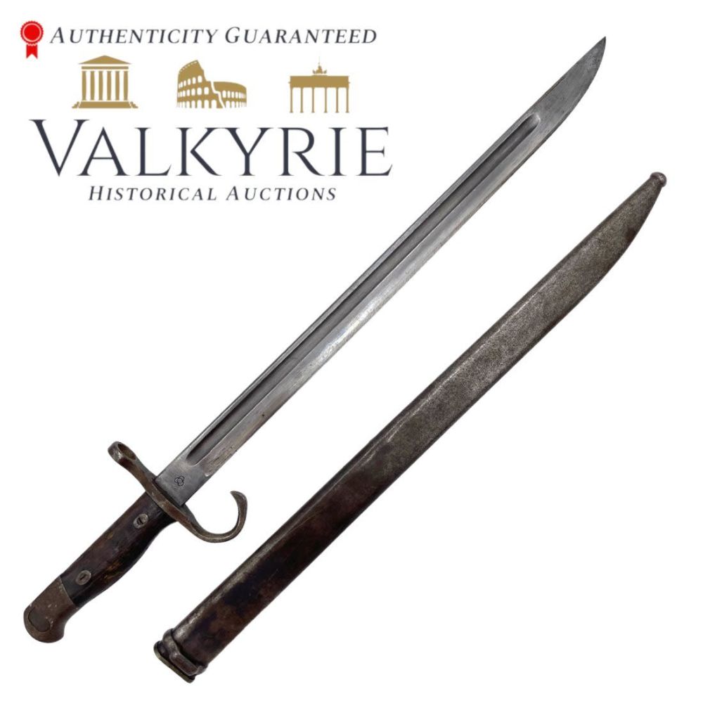 Lot 528: Arisaka Type 30 Bayonet with Scabbard