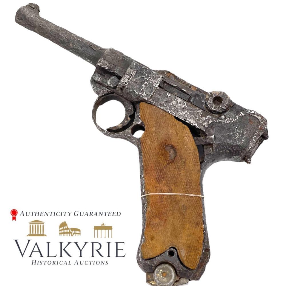 Lot 542: Nazi Luger Relic Dug from Eastern Front Battlefield