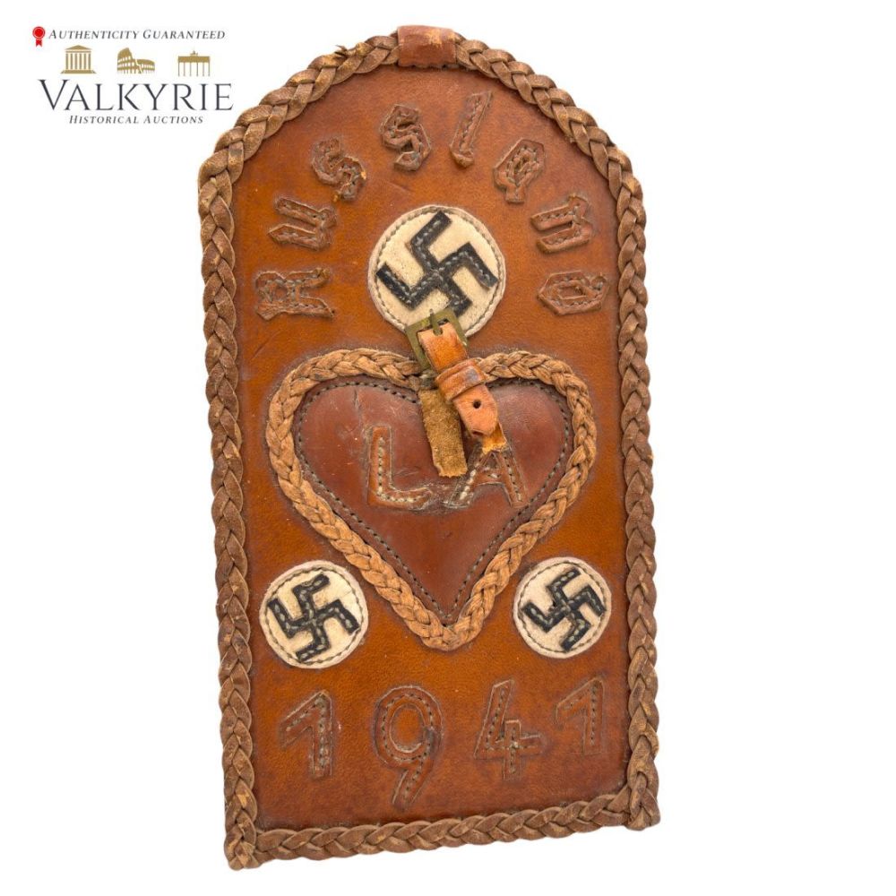 Lot 559: Nazi Sweetheart Leather Frame