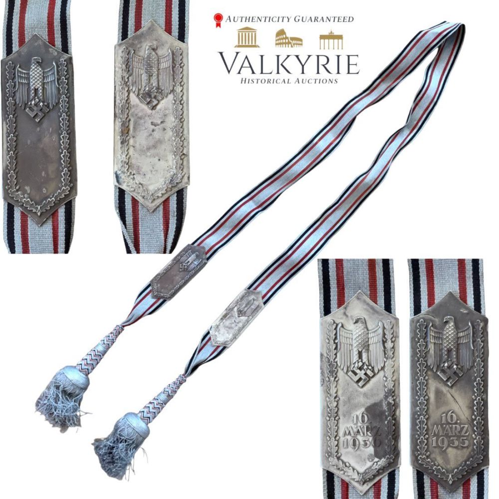 Lot 561: Wehrmacht Streamer Tassel for a German Standarte