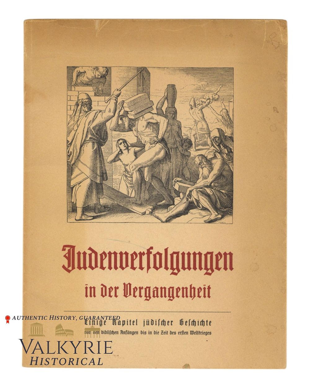 Lot 276: German Book "Persecution of the Jews in the Part"
