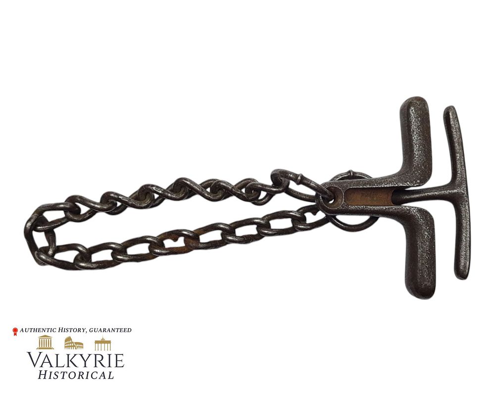 Lot 292: German Iron Cufflinks Used During III Reich By Police