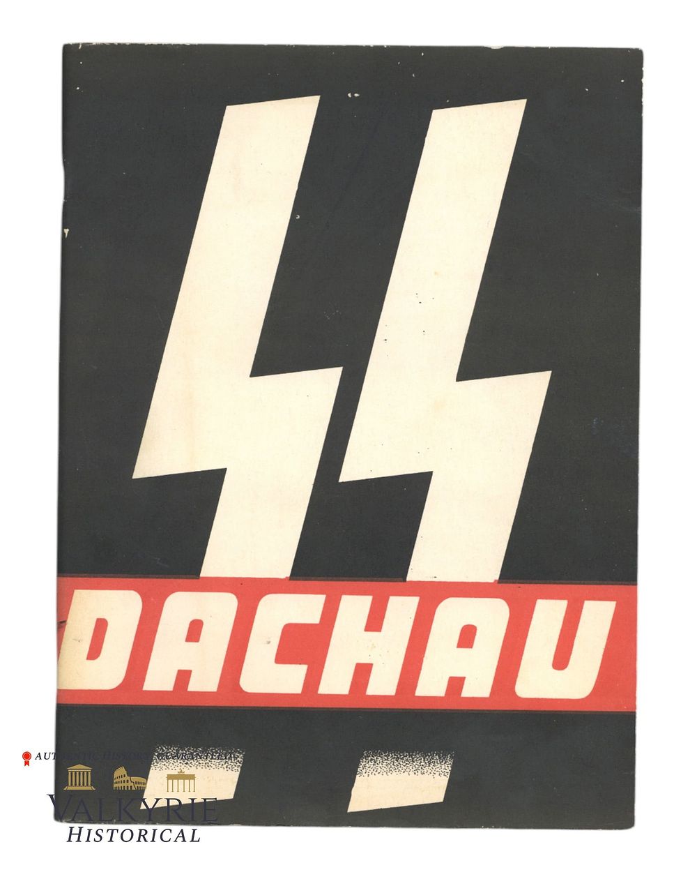 Lot 299: American Immediate Post-war Published Book "SS Dachau" About Liberation of the Camp