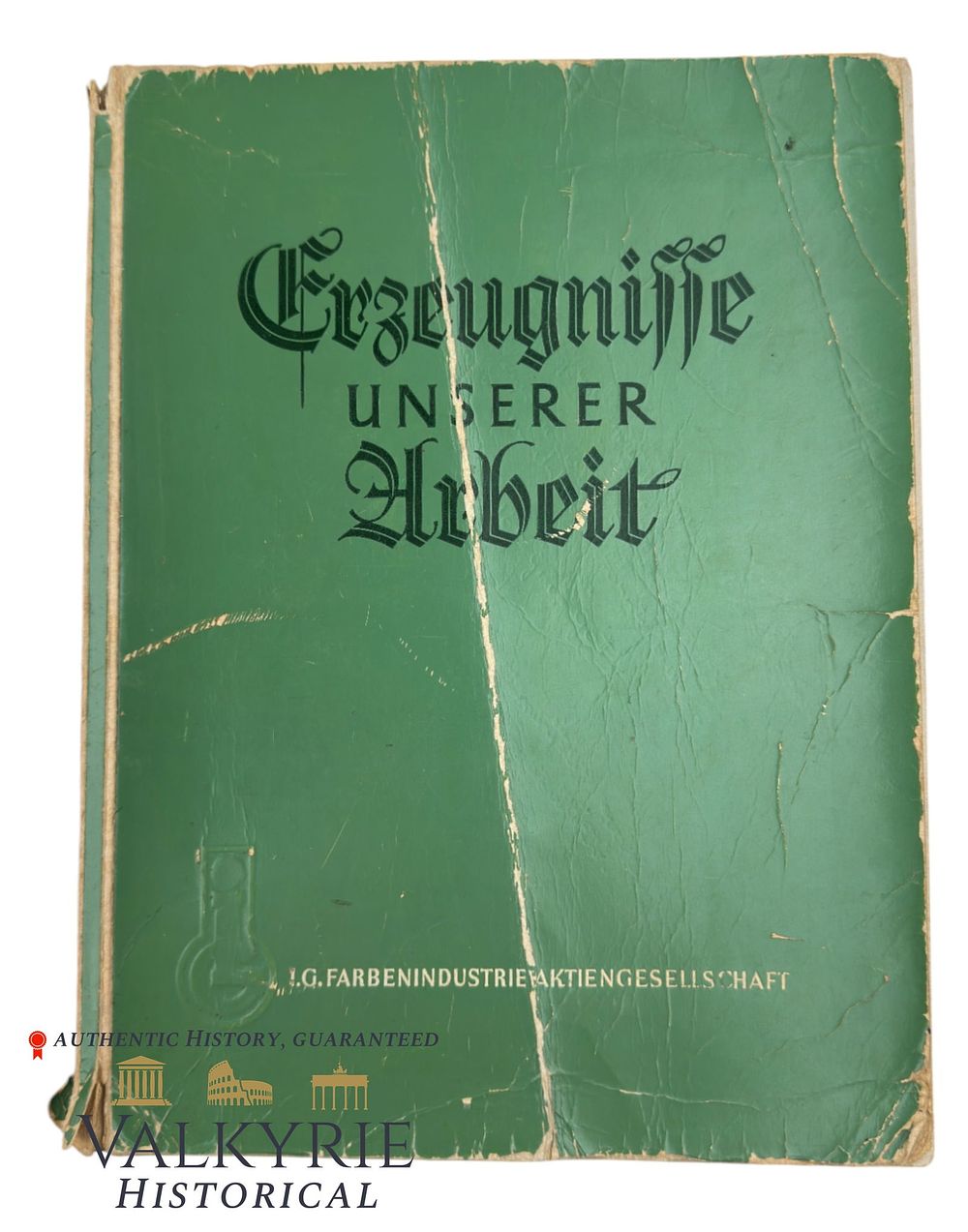 Lot 303: Rare Book Published by the IG Farbenindustrie AG "Products of Our Work"