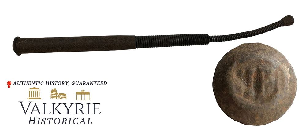 Lot 309: Truncheon of German Manufacture Used by SiPo (German Security Police)