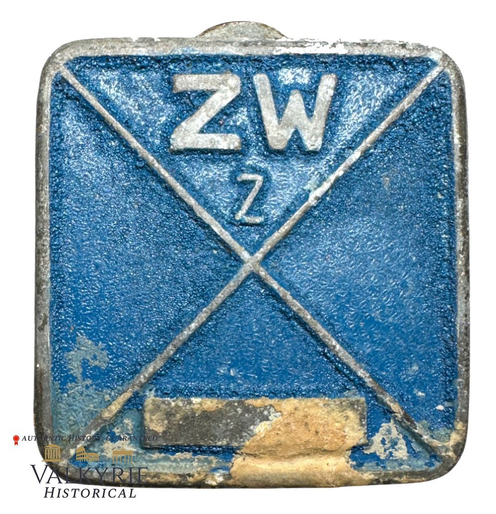 Lot 330: Relic Condition Ground Dug German Labour Camp Tag For Slave Labourers