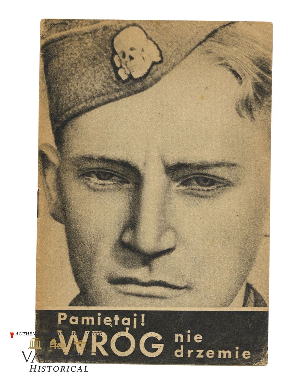 Lot 394: Polish Nationalist Propaganda Booklet "Remember! Enemy is Taking a Nap"