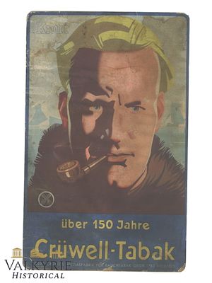 3 Reich - 150 Jahre Cruwell-Tabak (Over 150 Years of Cruell Tobacco). Colorful folio counter 