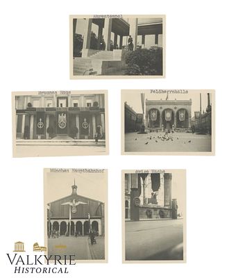 Set of 5 Private Taken Photos in Munich During the Days of the Commemoration of the Putsch of 