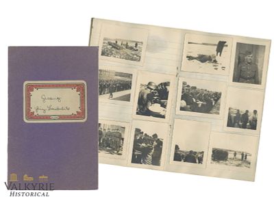 Notebook With Glued Photos of a Wehrmacht Soldier Many Photos. Notebook With Glued Photos of a 