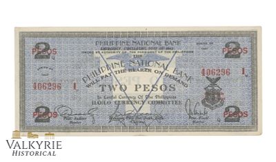 Philippines – Iloilo 2 pesos 1941, Pick – S306a, VF. Shipping flat cost $25 it doesn't matter 