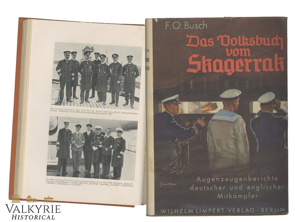 Lot 22: German Book "The Folk Book of the Skagerrak" by Fritz-Otto Busch