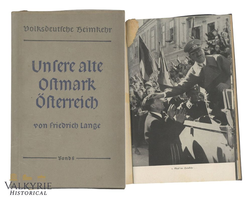 Lot 26: German Book "Our Old Ostmark Austria" - Volume 8 by Friedrich Lange