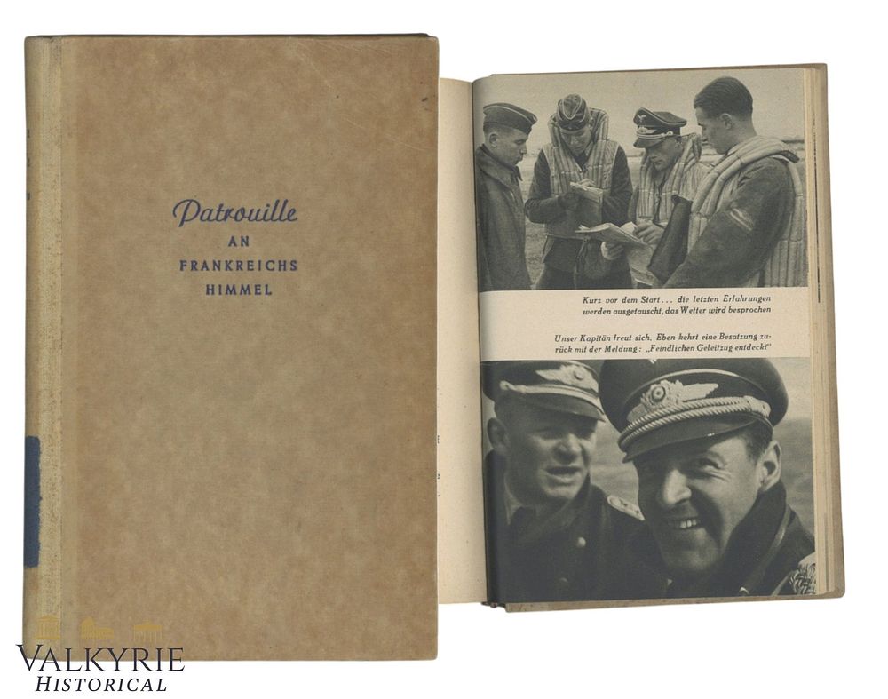 Lot 28: German Book "Patrol in French Sky" by Siegfried Hutter