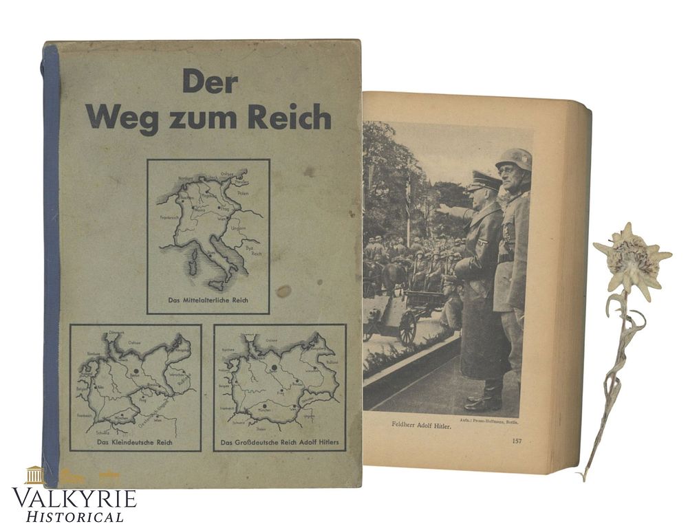 Lot 29: German Book "The Path to The Empire" by Wilhelm Vonolfen