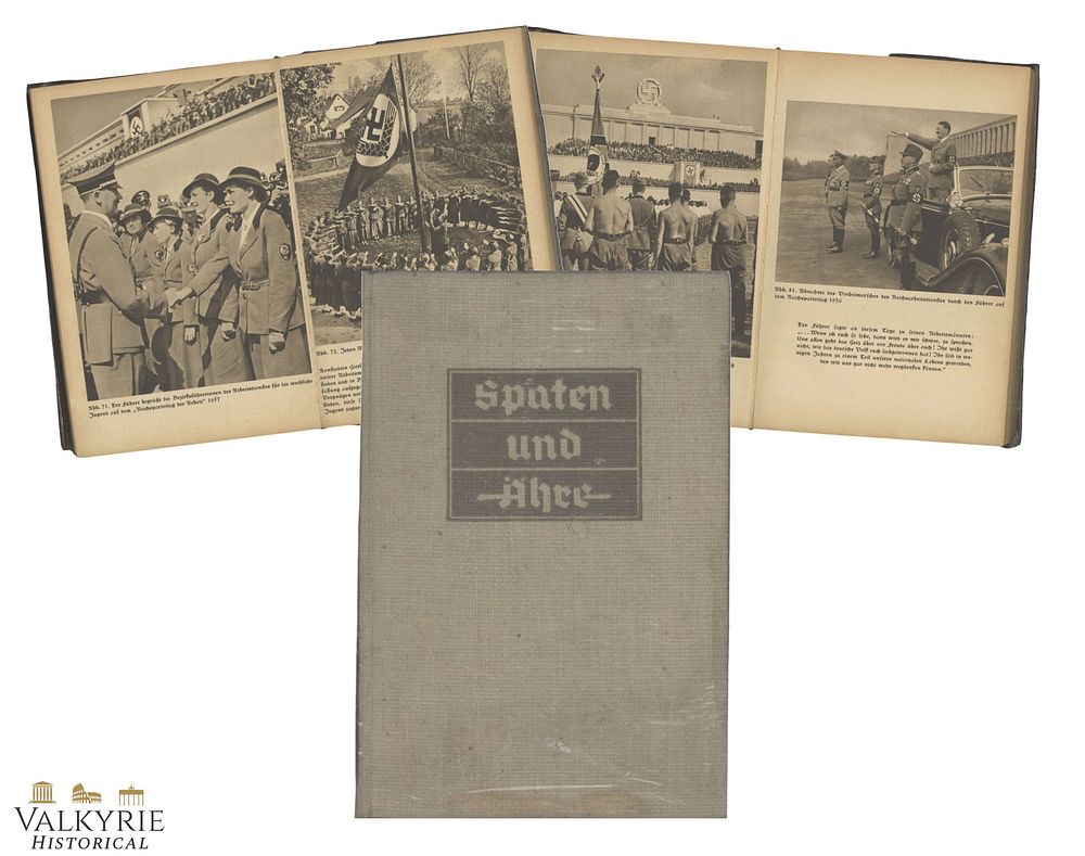 Lot 31: German Book of the DAF "Spades and Spikes" by Paul Seipp and Wolfgang Scheibe