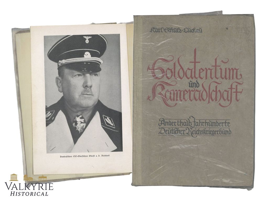 Lot 33: German Book "Soldiering and Comradeship" About the Deutsche Reichskriegerbund