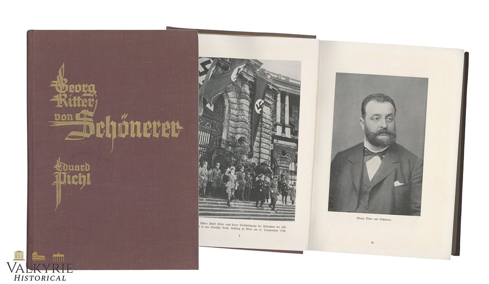Lot 34: German Book "Georg Ritter von Schoenerer" by Eduard Pichl