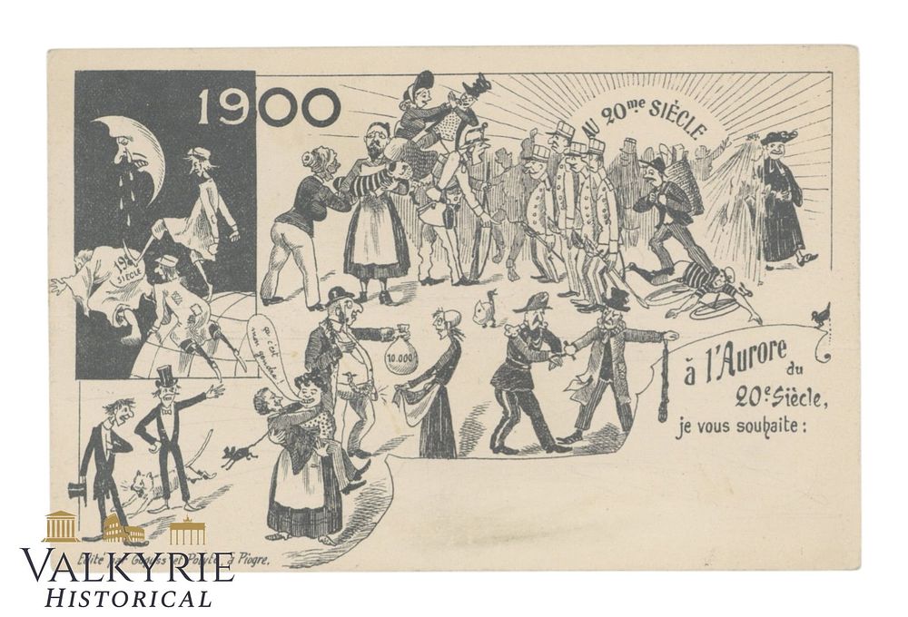 Lot 57: Very Anti-Semitic Non-Circulated Postcard From Switzerland - Early XX Century