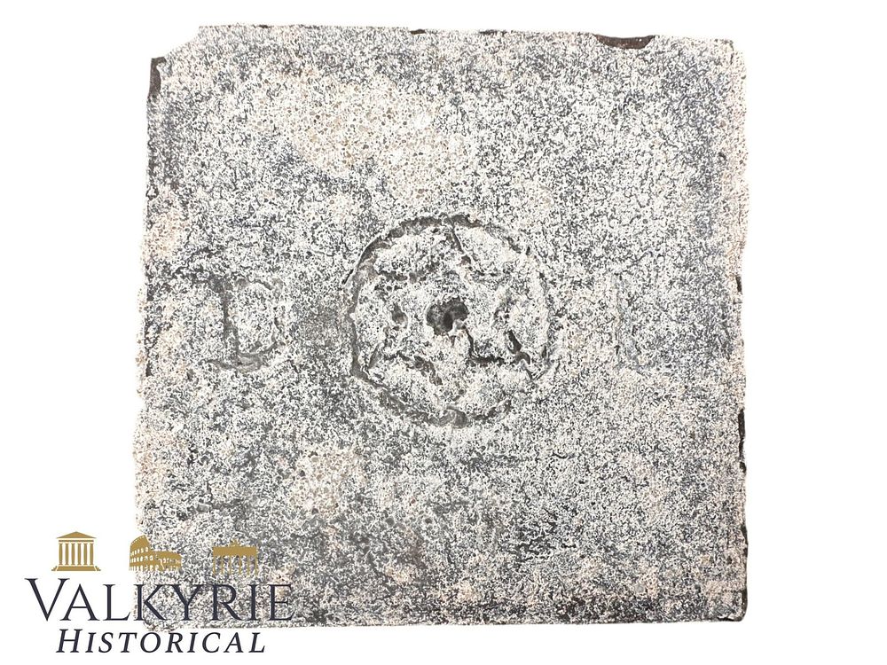 Lot 74: Old David Star Marked Paving Stone or Something Similar Recovered in Poland