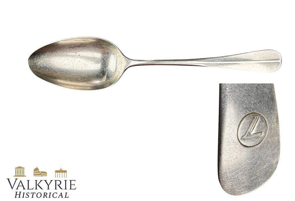 Lot 80: III Reich Period Spoon Marked With Logo of "Lufthansa"