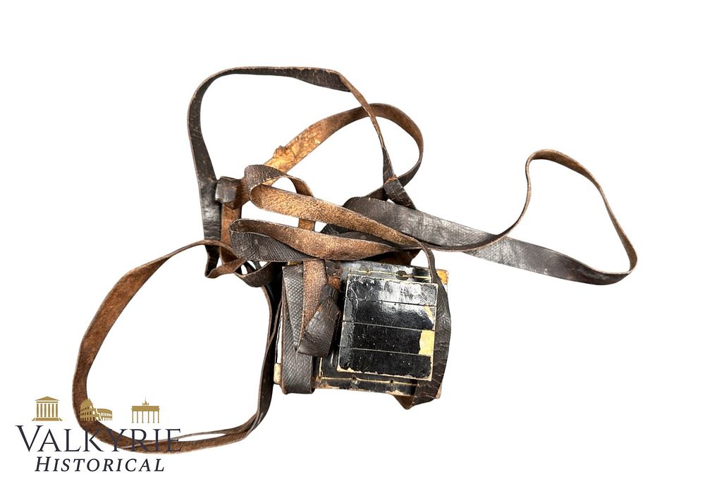 Lot 84: Old Jewish Phylacterie or Tefillin Made From Leather Used For Praying During Shacharit