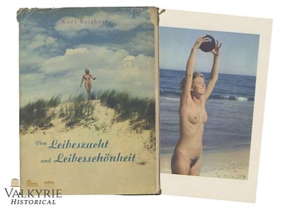 Rare German Book "Of Body Discipline and Body Beauty" by Kurt Reichert. Illustrated book with 