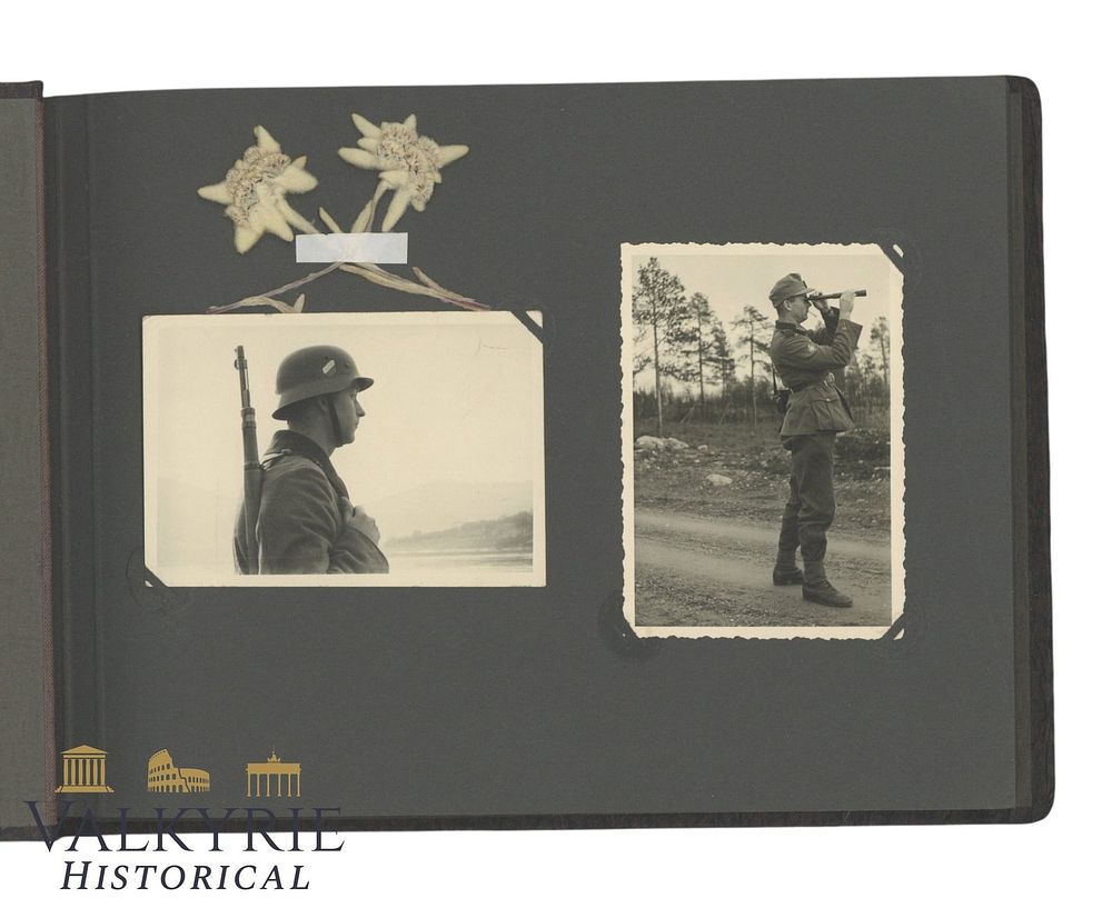 Lot 131: Nice Photo Album of a Wehrmacht Soldier Who Was in Signals