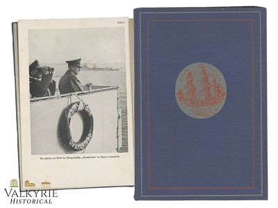 German Book "People And Seafaring" by Paul H. Kuntze 1940. German Book "People And Seafaring" by 