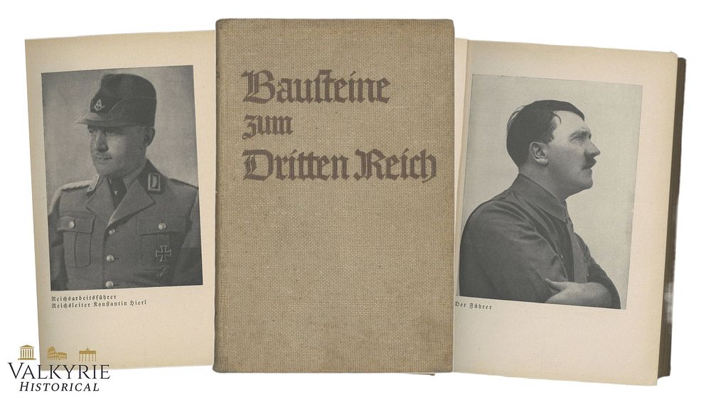 Lot 175: German Book "Construction Blocks For The Third Reich" by Hermann Kretzschmann 1935