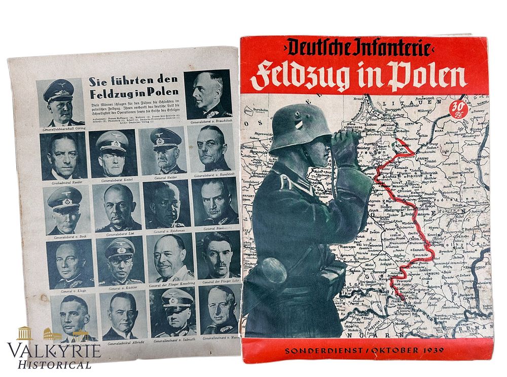 Lot 185: Special Number of the German Magazine "German Infantry" - "Campaign in Poland"