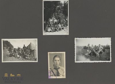 Photos Album That Belonged to a Former RAD Member and Then to the Wehrmacht. This album goes 