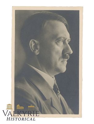 German Postcard With Portrait of Adolf Hitler - Non-circulated. Shipping flat cost $25 it 