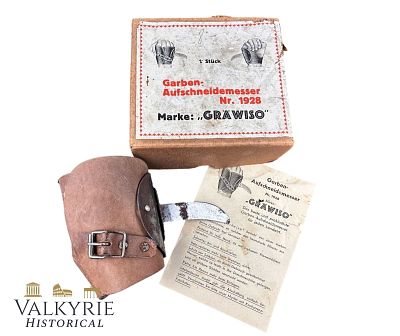 RARE Original GR&Auml;WISO Knife – Srbosjek"("Serb-cutter") – WWII Jasenovac Concentration camp. Origi 